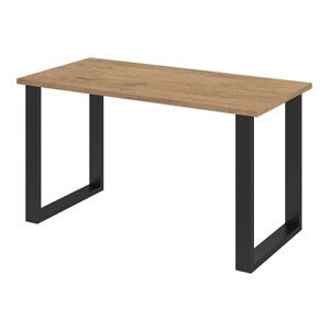 Asztal Tucson 136 (Lándzsa tölgy + Fekete)