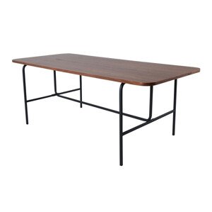 Asztal Dallas 1717 (Dió + Fekete)