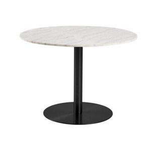 Asztal Oakland 545 (Fekete + Fehér márvány)