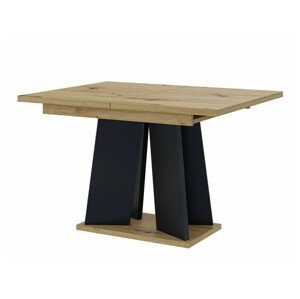 Asztal Goodyear 107 (Artisan tölgy + Fekete)