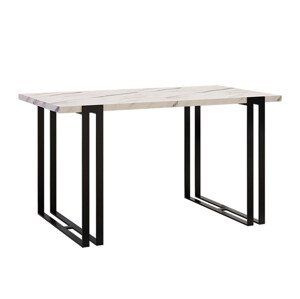 Asztal Comfivo 179 (Fehér Marmuro + Fekete)