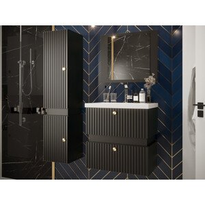 Fürdőszoba garnitúra Miami B105 (Fekete)