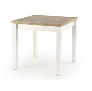 Asztal Houston 224 (Sonoma tölgy + Fehér)