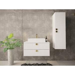 Fürdőszoba garnitúra Merced R104 (Fehér)