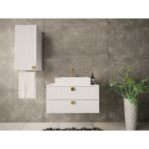 Fürdőszoba garnitúra Merced R105 (Fehér)