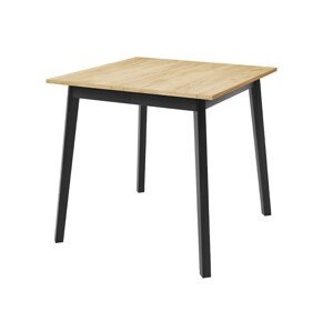 Asztal Edmond 109 (Kézműves aranytölgy + Fekete)