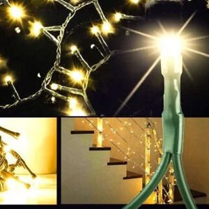 Karácsonyi 20 LED-es fényfüzér GRUNDIG (meleg fehér, 3 m)