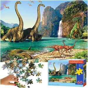 CASTORLAND Puzzle a dinoszauruszok világában - 60
