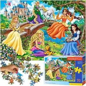 CASTORLAND Puzzle Hercegnők a kertben - 70