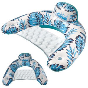 Felfújható úszó fotel - kék
