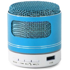 Mini vezeték nélküli hangszóró, kék