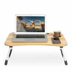 Összecsukható laptop asztal az ágyhoz