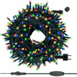 200 LED karácsonyi fényfűzér (színes)