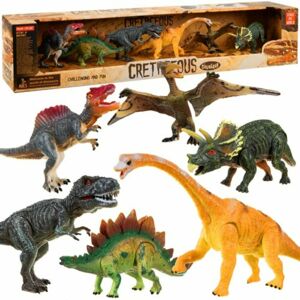 Dinoszauruszok - mozgatható figurák 6 db.