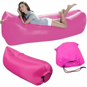 Felfújható kanapé matrac, légágy xxl - rózsaszín
