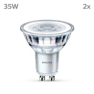Philips LED izzó GU10 3,5W 275lm 840 átl. 36° 2db