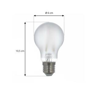 Smart LED E27 izzó A60 7 W WLAN matt tunable white
