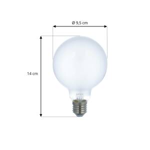 Smart LED E27 izzó G95 7 W WLAN matt tunable white