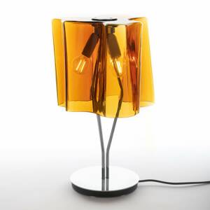 Artemide Logico asztali lámpa 44 cm dohány/króm
