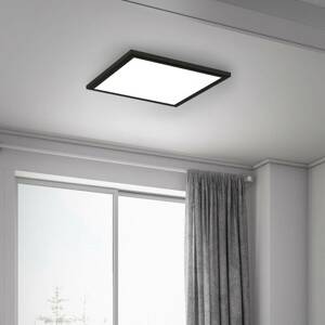LED panel Simple, fekete, ultralapos, 30 x 30 cm