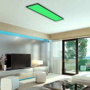 Színes LED panel, fényerőszabályozható, RGB, CCT, 100x25cm