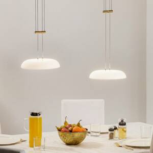 BANKAMP Vanity függő lámpa két izzós sárgaréz