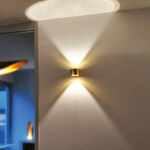 BANKAMP Impulse LED fali lámpa fel / le arany
