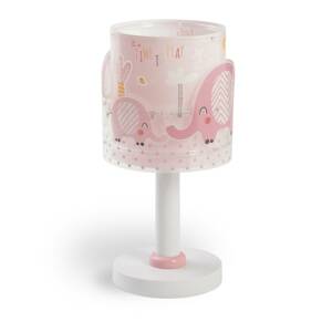 Gyermekasztal lámpa Kis elefánt, rózsaszín
