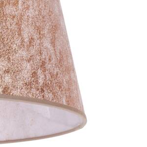 Cone lámpaernyő 25,5 cm magas, réz fémbevon.