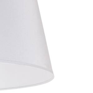 Cone lámpaernyő 22,5 cm, fehér festett vászon