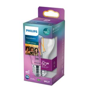 Philips SceneSwitch E27 LED lámpa 7.5W izzószálas izzószál