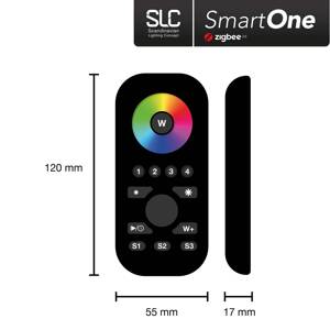 SLC SmartOne ZigBee távirányító 4 csat. RGB RGBW