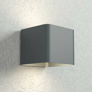 LED külső fali lámpa Dodd, szögletes, antracit