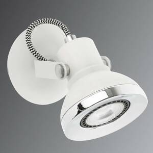 Fali spot gyűrű LED-del, fehér színben