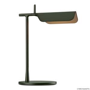 FLOS Tab T LED asztali lámpa, sötétzöld matt