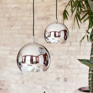 FRANDSEN Ball függő lámpa, Ø 18 cm, fényes króm