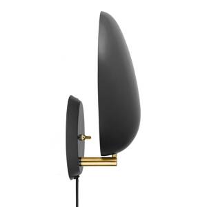GUBI Cobra designer fali lámpa fekete dugóval