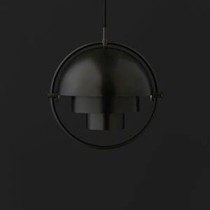 GUBI Multi-Lite függő lámpa fekete/fekete 32 cm