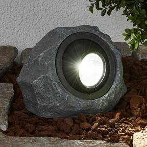 Lior világító napelemes kő LED-del