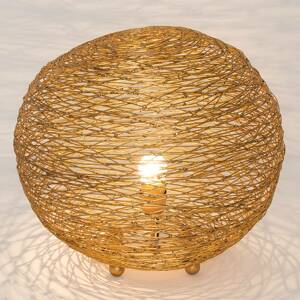 Campano arany asztali lámpa, 40 cm-es átmérő