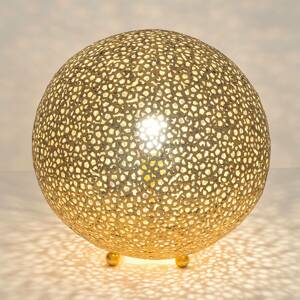 Asztali lámpa Lily Grande, Ø 43 cm, arany