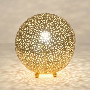Asztali lámpa Lily Piccolo, Ø 33 cm, arany