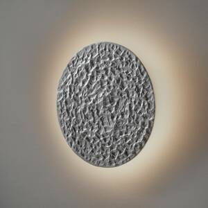 LED fali lámpa Meteor, Ø 27 cm, ezüst