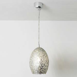 Függő lámpa Cavalliere, ezüst, Ø 22 cm
