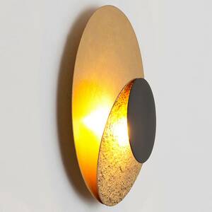 La Bocca LED fali lámpa, arany-fekete