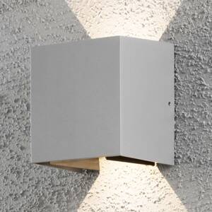 LED kültéri fali lámpa Cremona 13 cm szürke