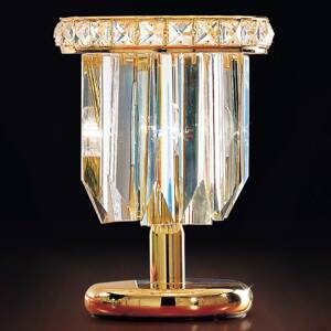 Asztali lámpa Cristalli 24 karátos arany