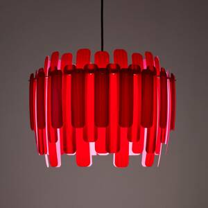 LZF Maruja fa függő lámpa, piros