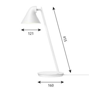 Louis Poulsen NJP Mini LED asztali lámpa fehér