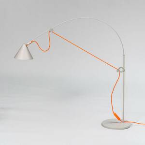 midgard AYNO S asztali lámpa szürke/narancs 2700 K